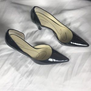 Anne Klein Black Patent Heels